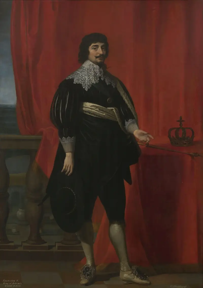 Porträt von Friedrich V., König von Böhmen von Gerard van Honthorst