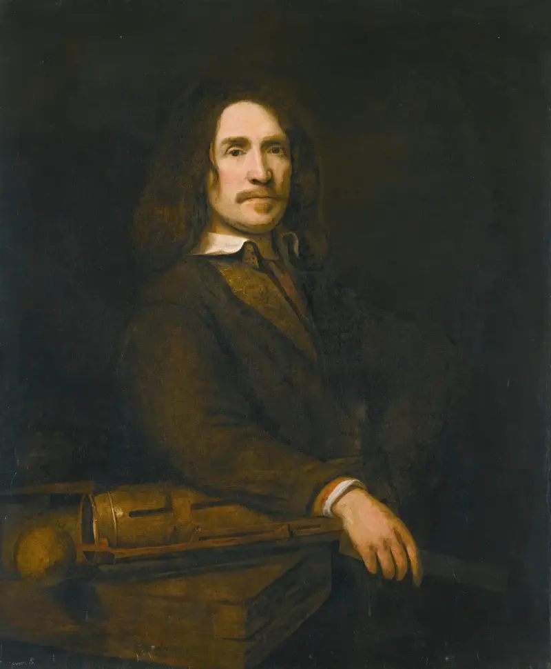 Porträtt av en herre, möjligen Caspar Calthoff (d. 1664) av Samuel van Hoogstraten