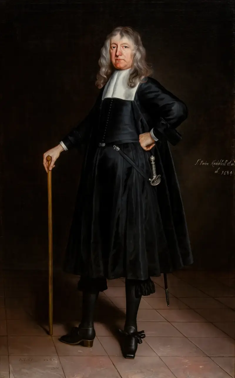 Sir Norton Knatchbull, 1:e baronet (1602–1685) av Samuel van Hoogstraten