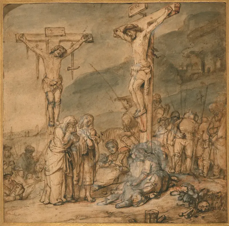 The Crucifixion av Samuel van Hoogstraten