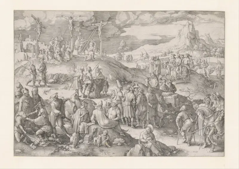 Golgotha av Lucas Van Leyden