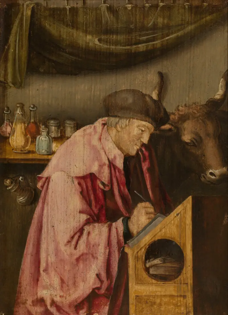 Der heilige Lukas von Lucas Van Leyden