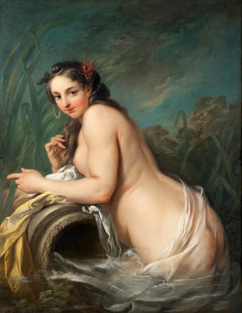 Naiad av Charles-André van Loo