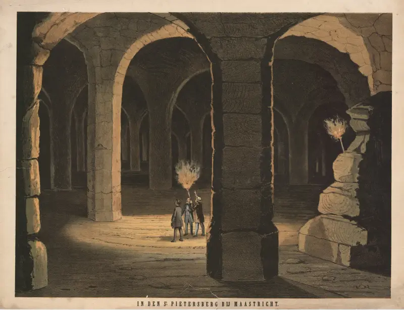I St. Pietersberg vid Maastricht av Hendrik Jan van Lummel
