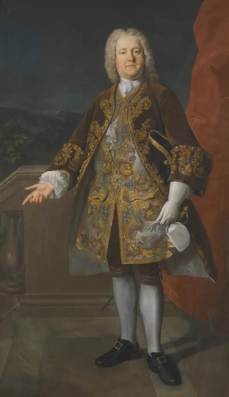 Carl Gustaf Tessin, 1695–1770 av Martin van Meytens