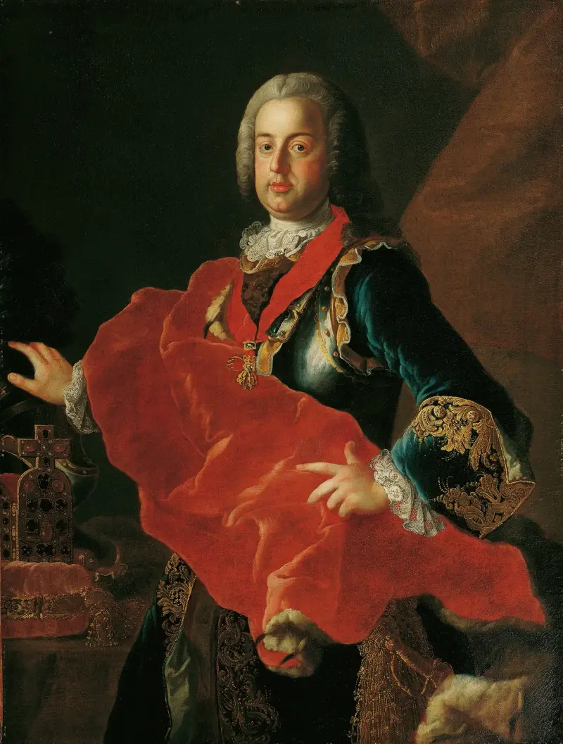 Cesarz Franciszek I Stefan Lotaryński, 1745, Martin van Meytens