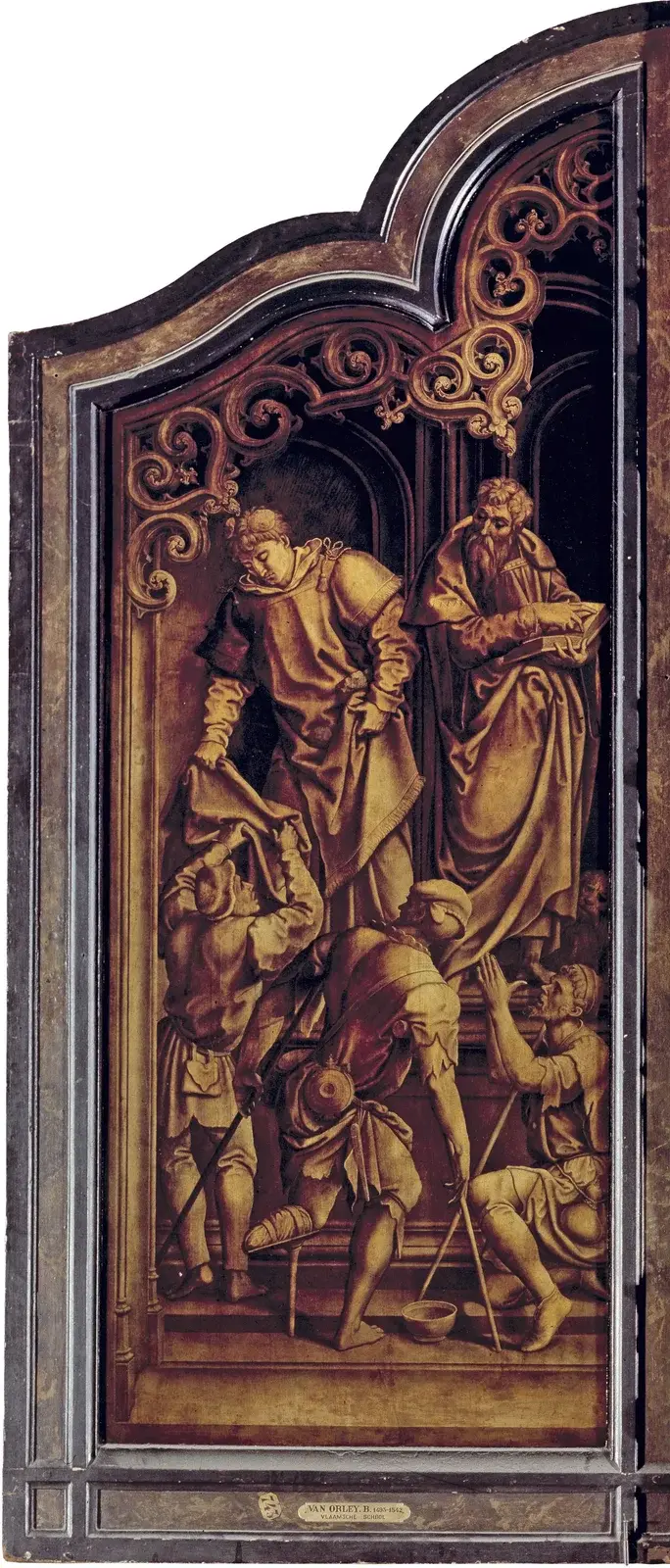 Saint Martin and Saint Mark av Bernard van Orley