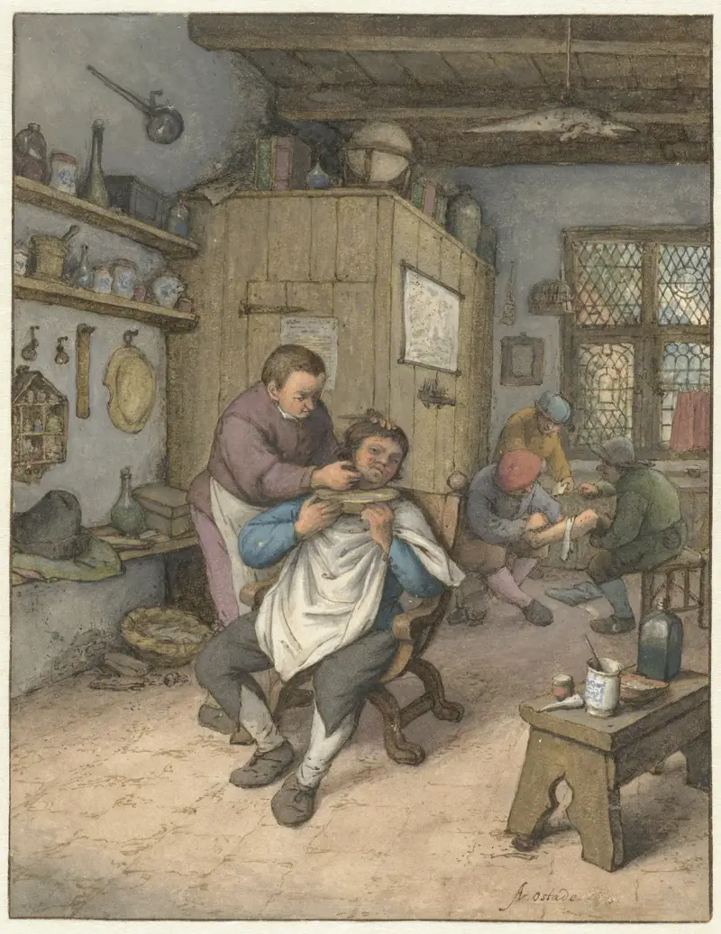 U holiče, Adriaen van Ostade