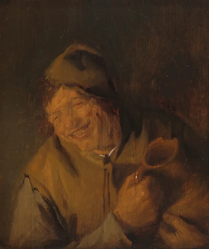 Veselý sedlák, Adriaen van Ostade