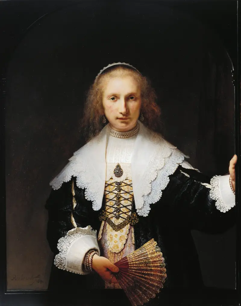 Agatha Bas av Rembrandt van Rijn