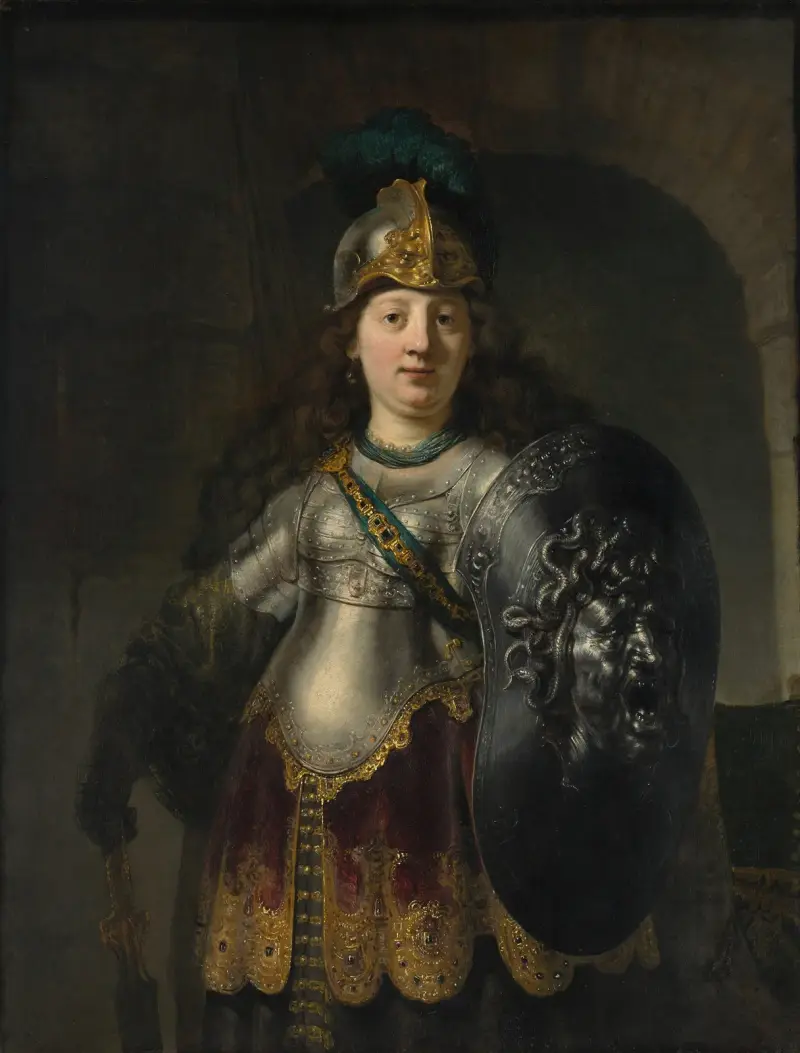 Bellona von Rembrandt van Rijn