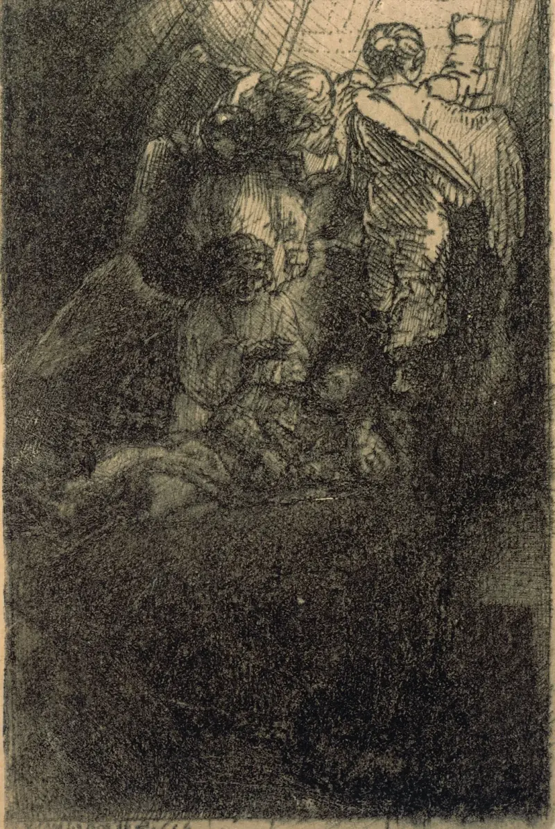 Jakobs Leiter von Rembrandt van Rijn