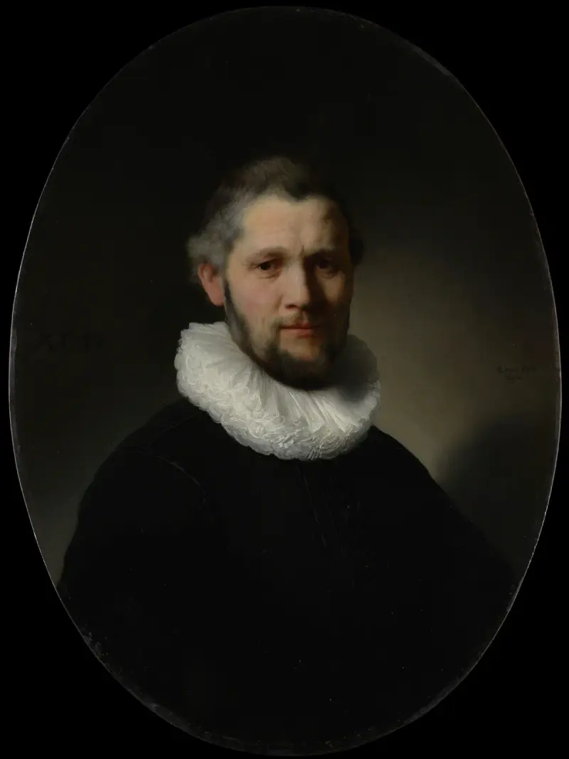 Porträtt av en man, 1632 – nr 2 av Rembrandt van Rijn