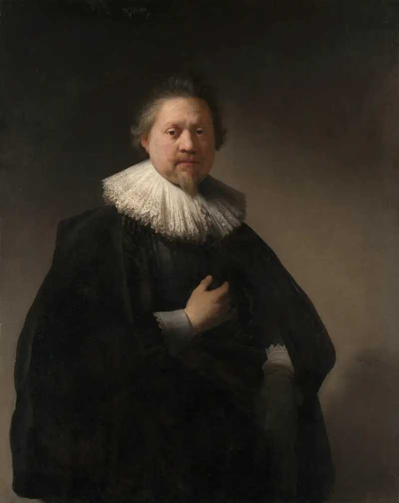 Portrait of a Man, 1632 – nr 1 av Rembrandt van Rijn