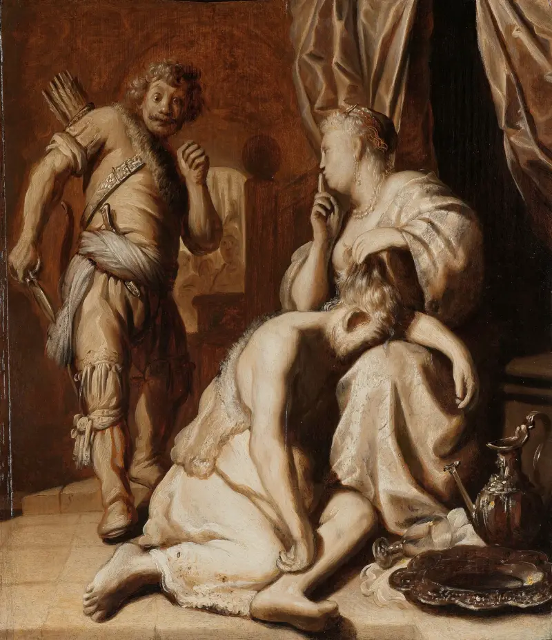Samson a Dalila, Rembrandt van Rijn