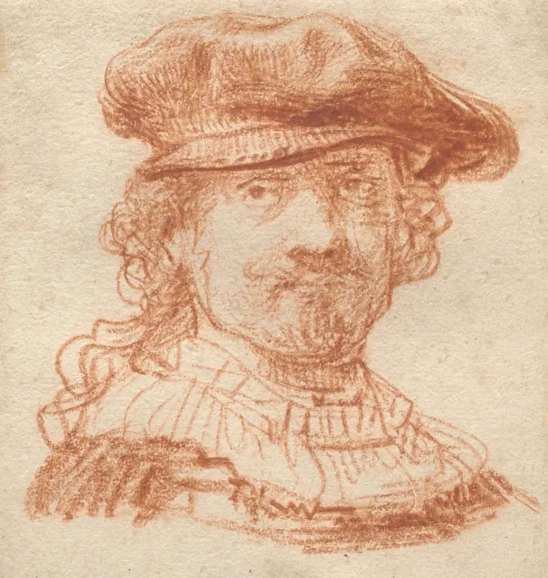 Autoportrét, 1637, Rembrandt van Rijn