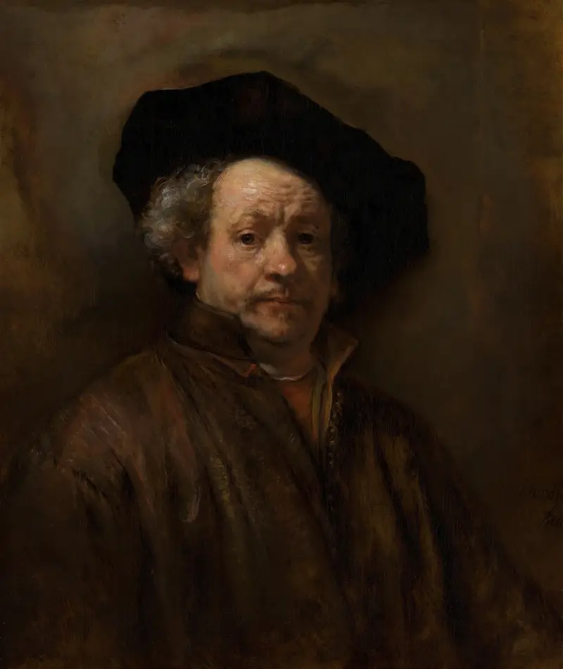 Self-Portrait, 1660 av Rembrandt van Rijn