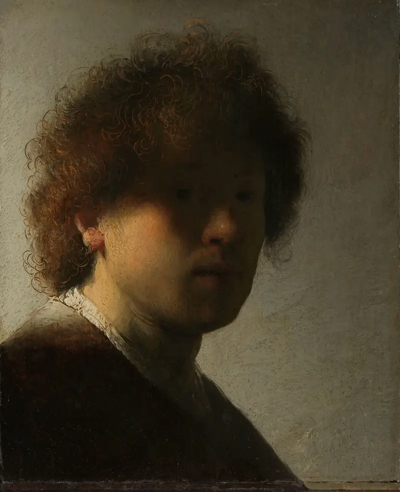 Självporträtt av Rembrandt van Rijn