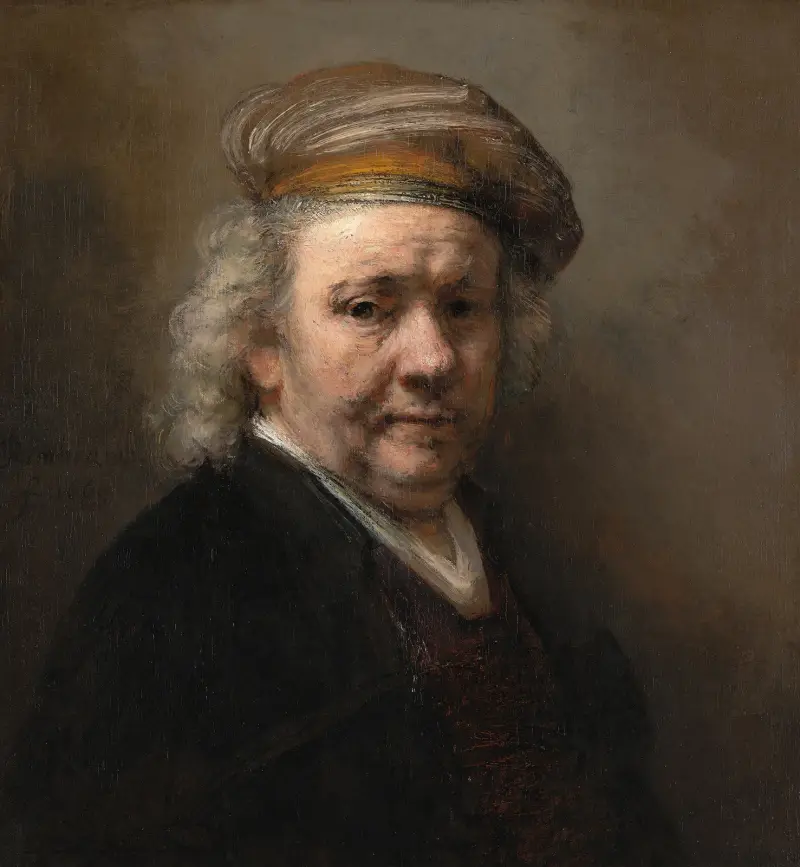 Autoportret, 1669, Rembrandt van Rijn