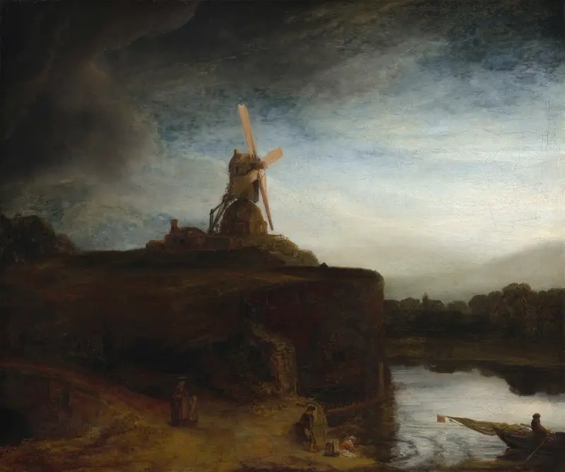 The Mill av Rembrandt van Rijn