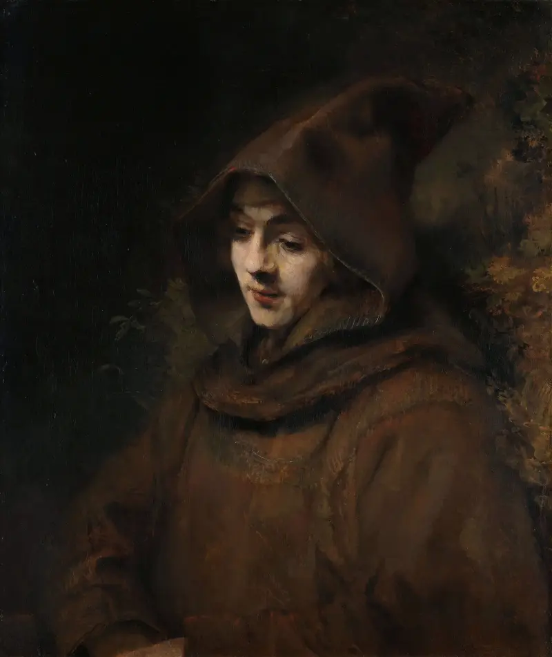 Titus in a Monk’s Habit, Rembrandt van Rijn
