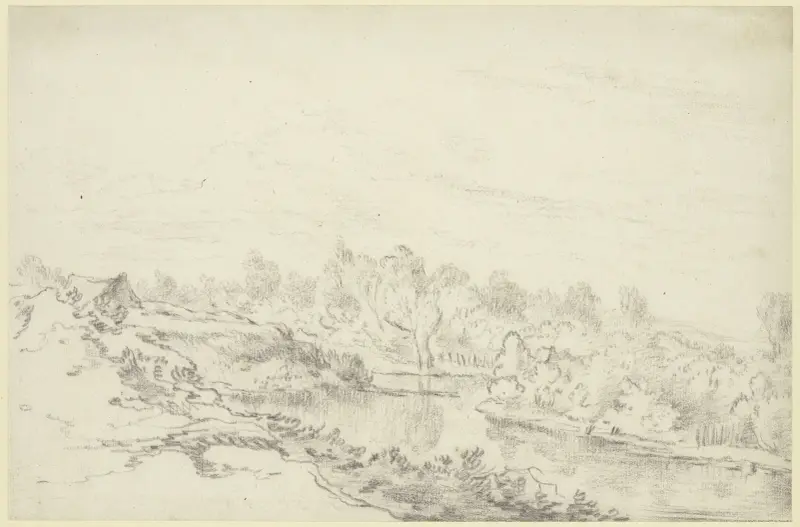 Flusslandschaft von Jacob van Ruisdael