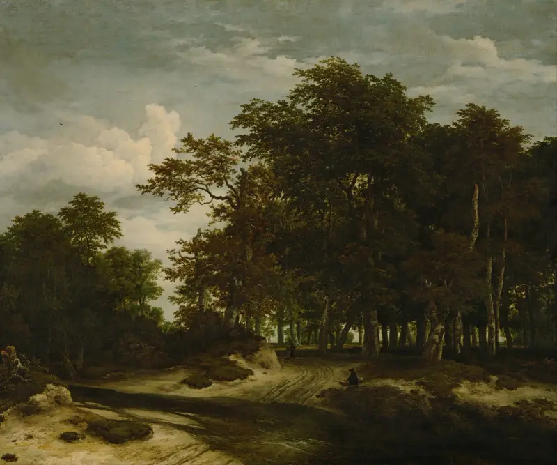 The Great Forest av Jacob van Ruisdael