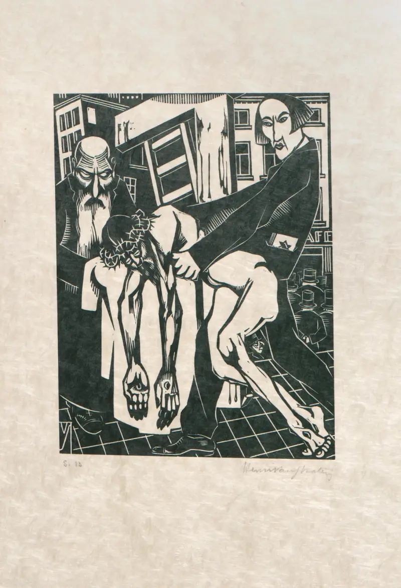De Kruisweg Pl.11 av Henri Van Straten