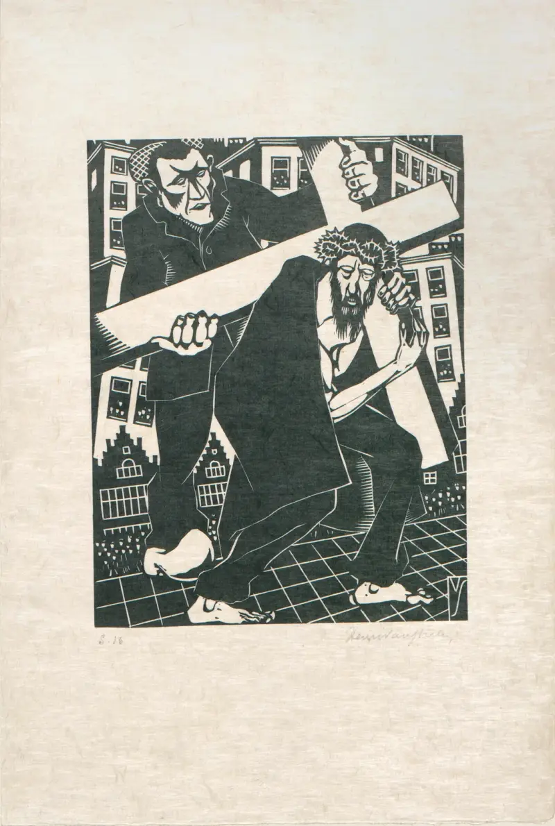 Droga Krzyżowa, pl. 3, Henri Van Straten