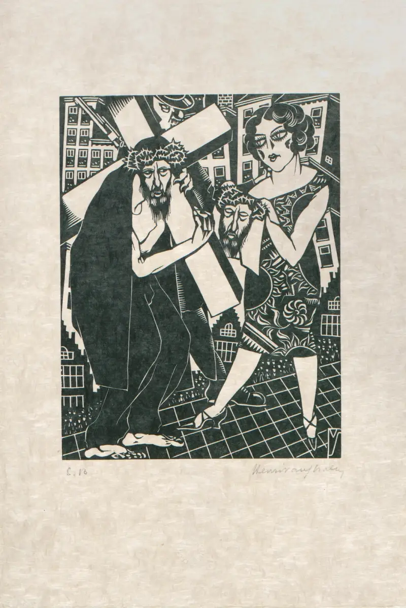 Droga krzyżowa, pl. 4, Henri Van Straten