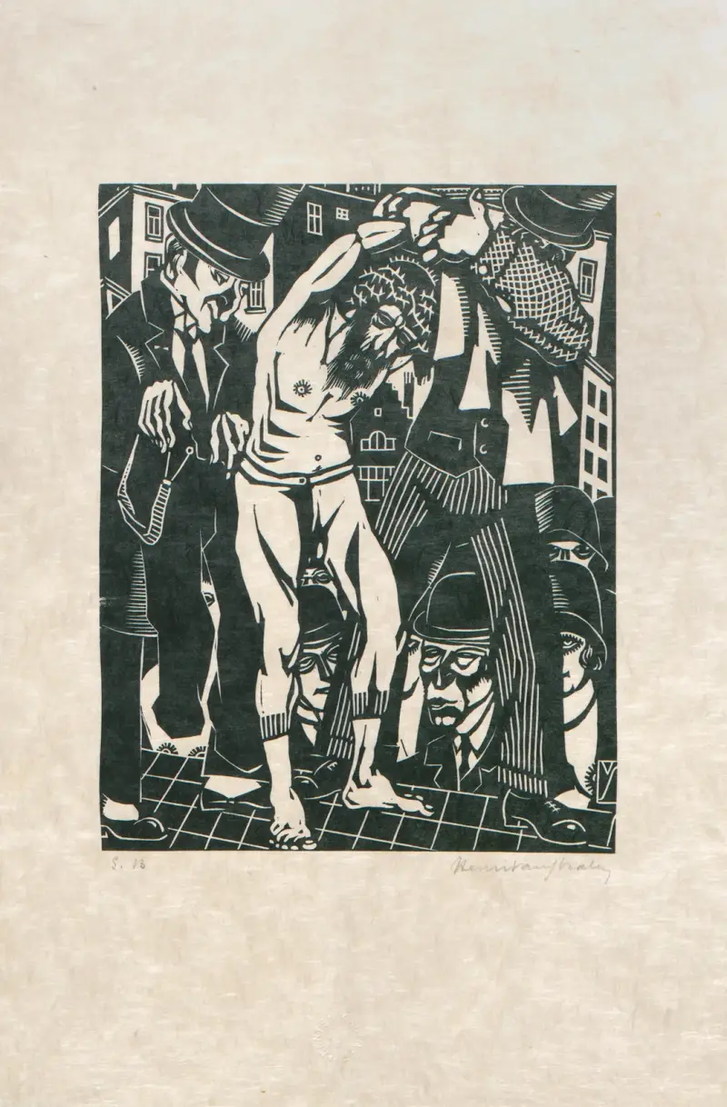 De Kruisweg Pl.8 av Henri Van Straten