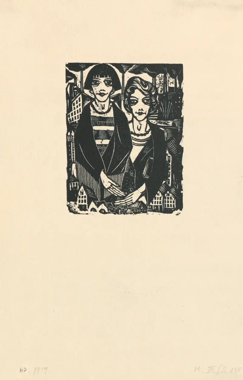 Fabrieksmeisjes av Henri Van Straten