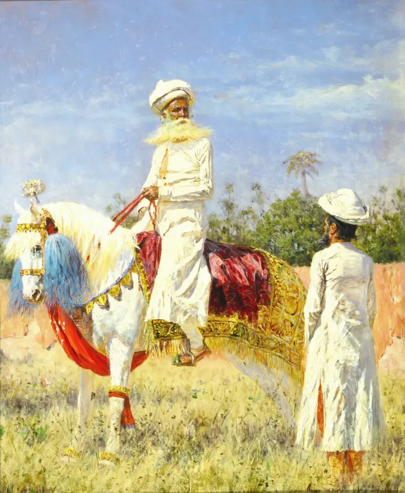 Rider in Jaipur av Vasily Vereshchagin