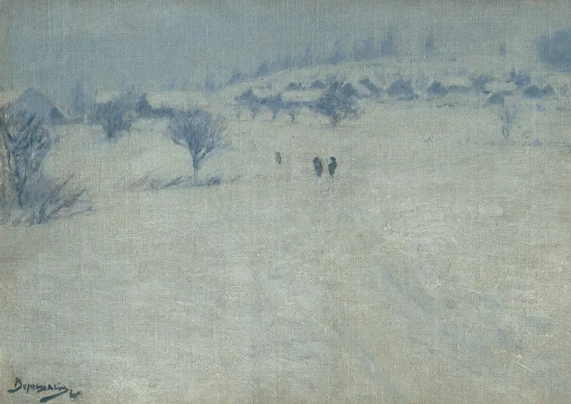 Winter Landscape, Vasily Vereshchagin