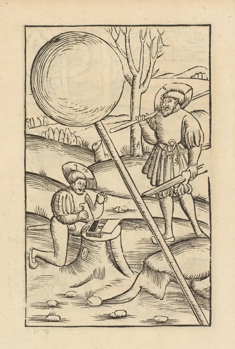 Fyra böcker om ridderskapet, plansch 28 av Flavius Vegetius Renatus