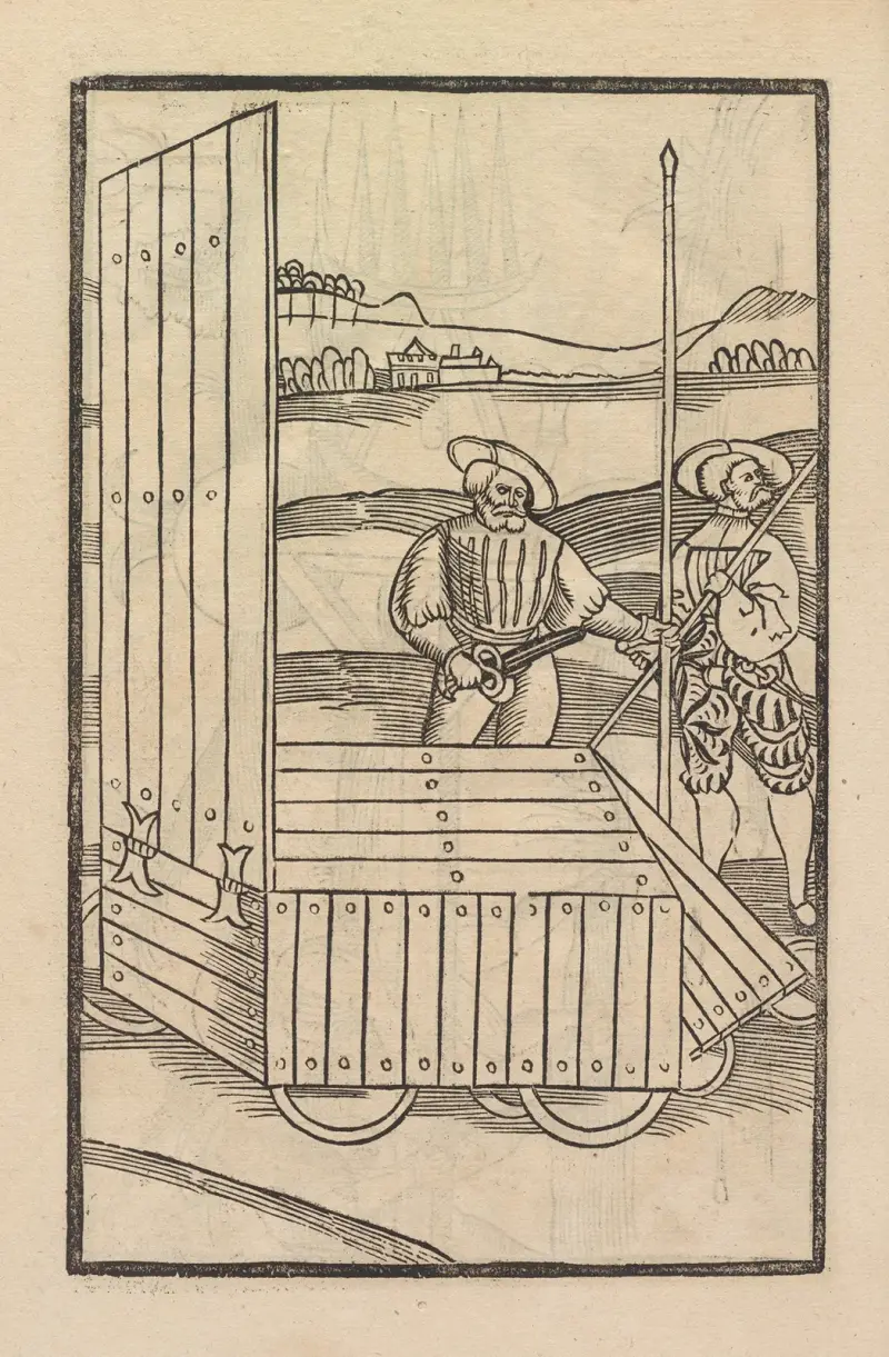 Vier Bücher der Ritterschafft Pl.069 von Flavius Vegetius Renatus
