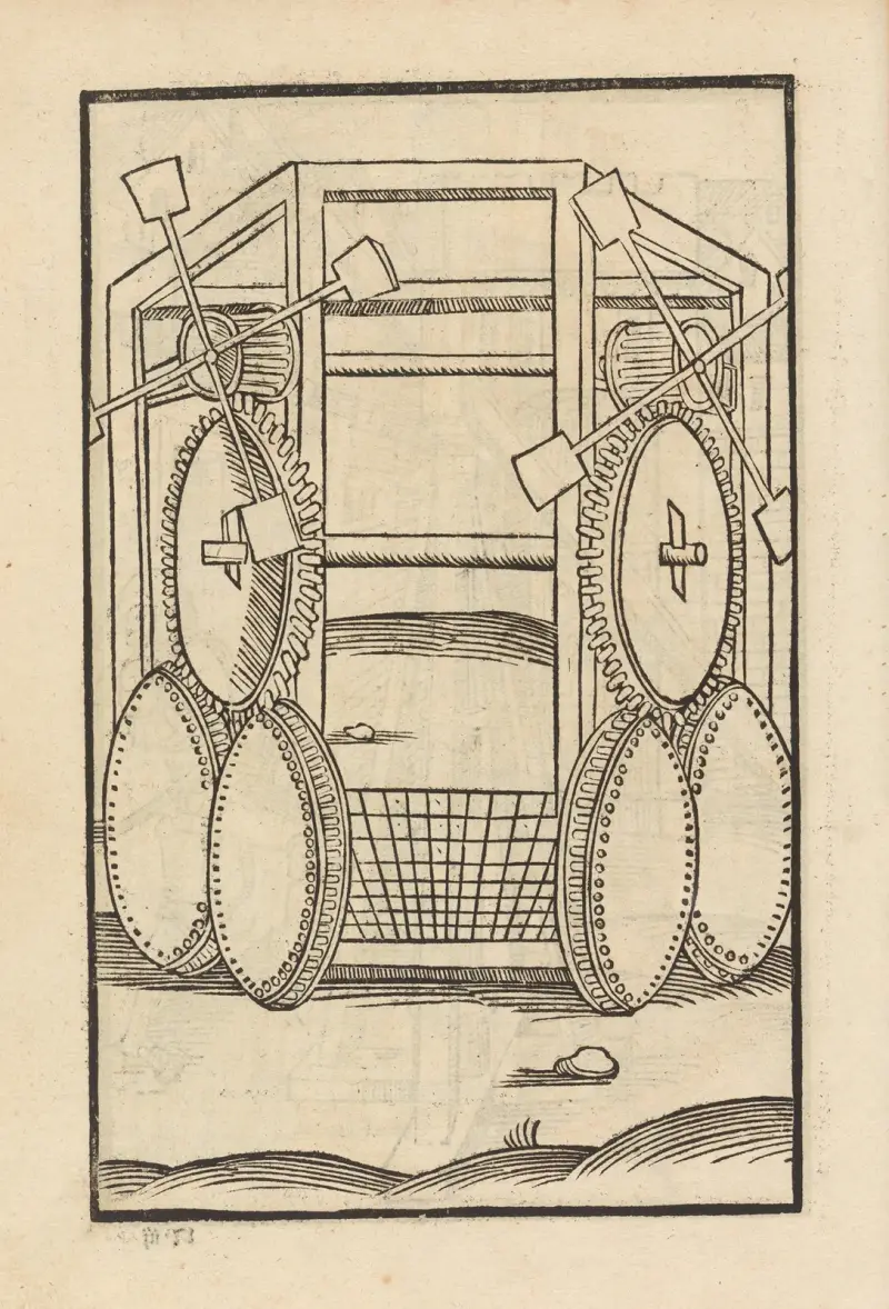 Fyra böcker om ridderskapet, plansch 112 av Flavius Vegetius Renatus