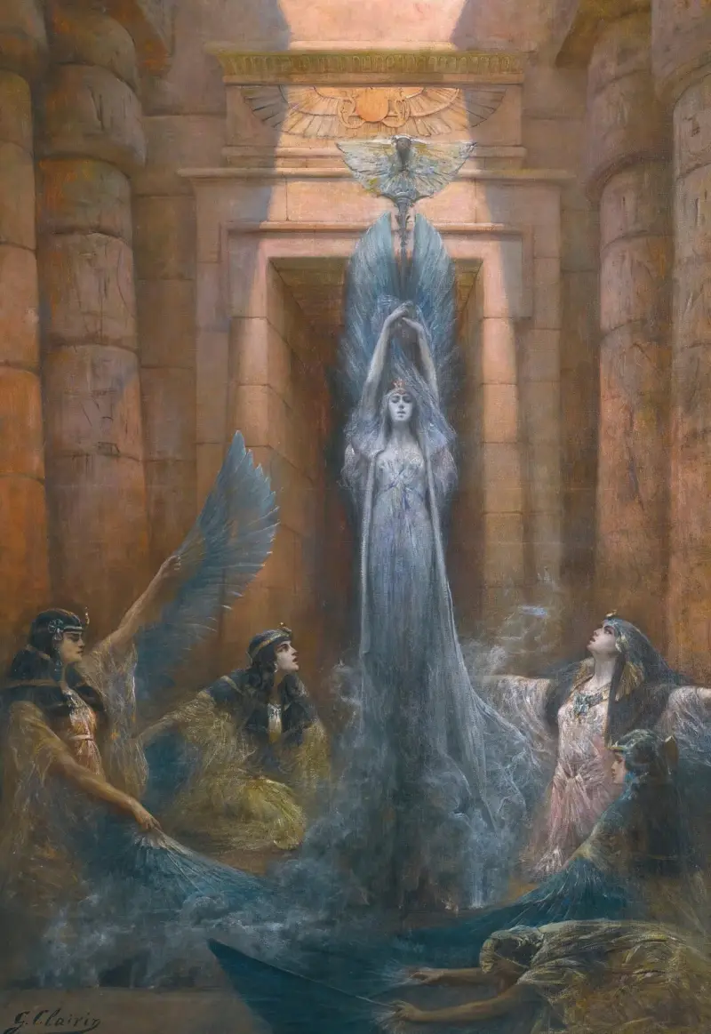 Bogini Neith, Georges Jules Victor Clairin