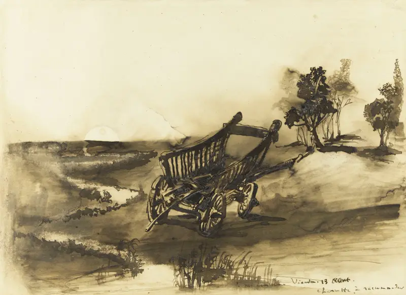 Wózek do cerowania, Victor Hugo