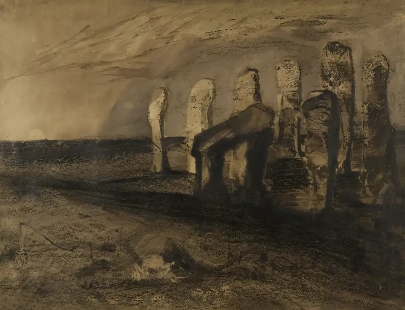 Dolmen und Menhire von Victor Hugo