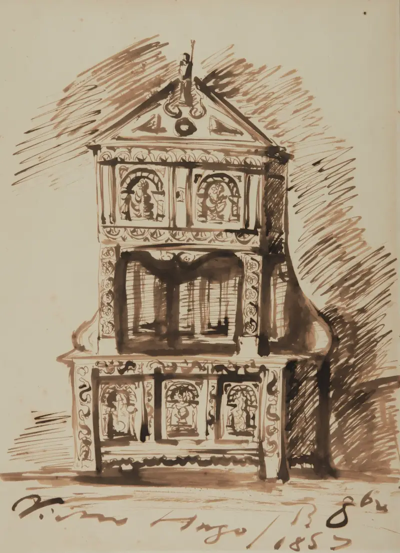 Ein Buffet von Victor Hugo