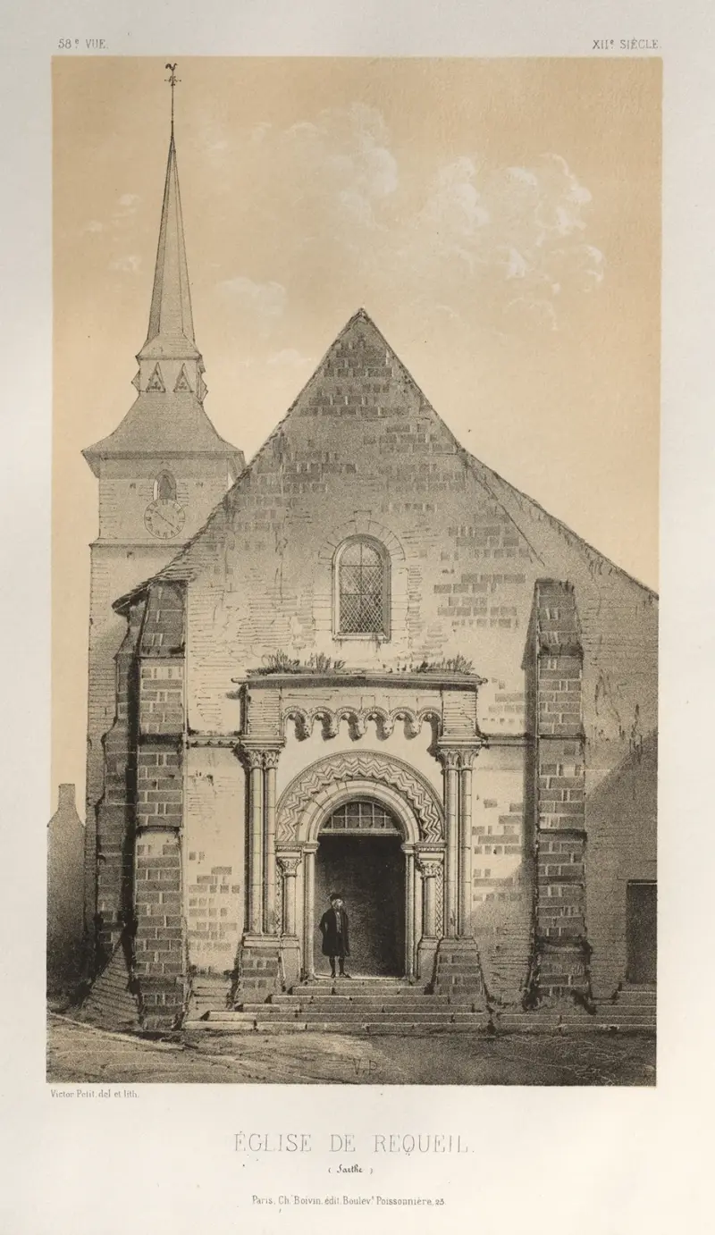 Église De Requeil (Sarthe) av Victor Petit