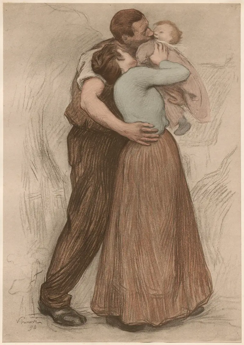Der Kuss von Victor Prouvé