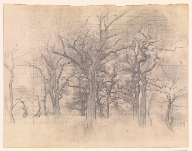 Eichen von Vilhelm Hammershøi