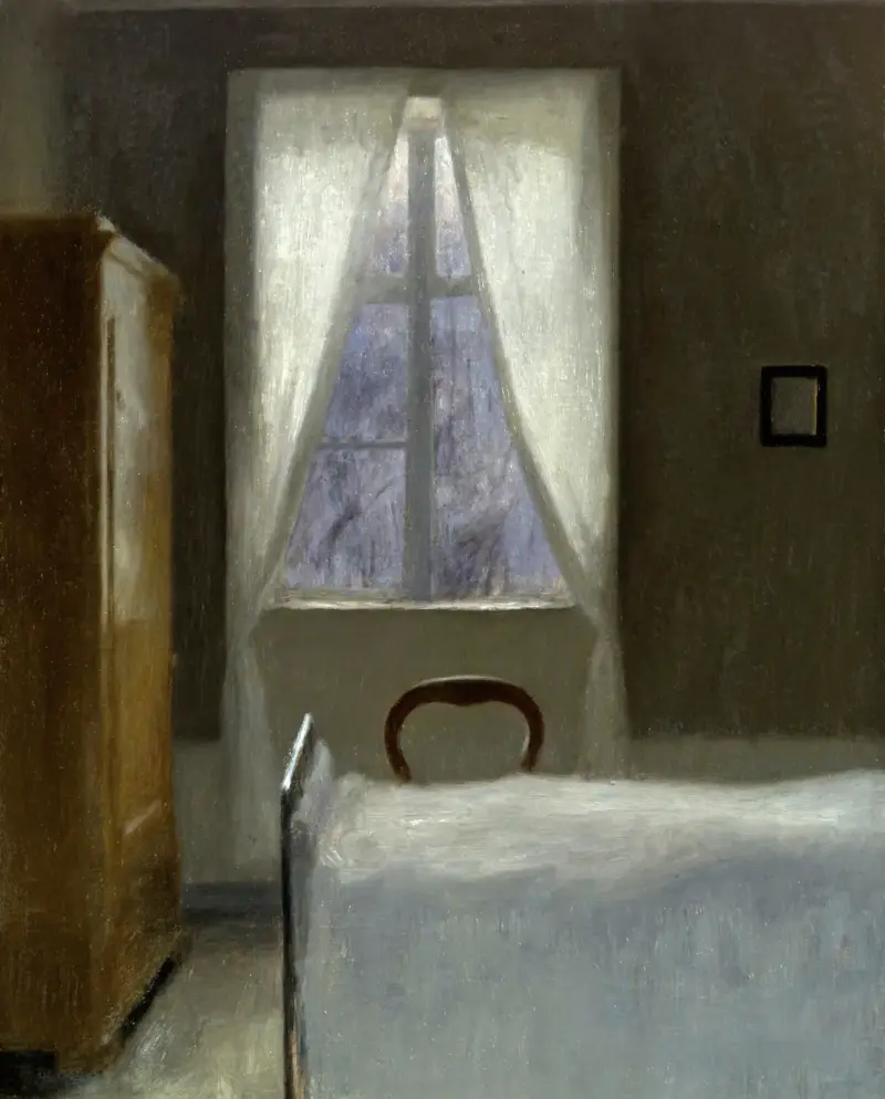Interieur – Nr. 1 von Vilhelm Hammershøi