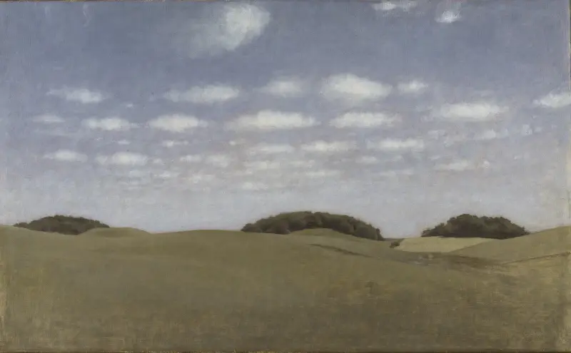 Krajina, z Lejre, Vilhelm Hammershøi