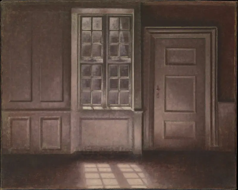 Moonlight, Strandgade 30 av Vilhelm Hammershøi