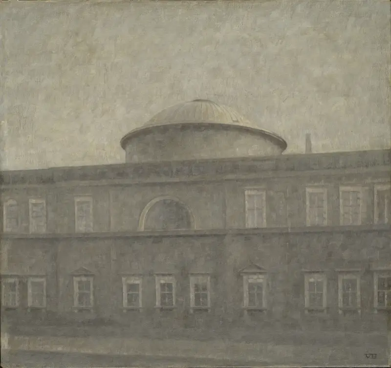 Köpenhamns slottskyrka av Vilhelm Hammershøi