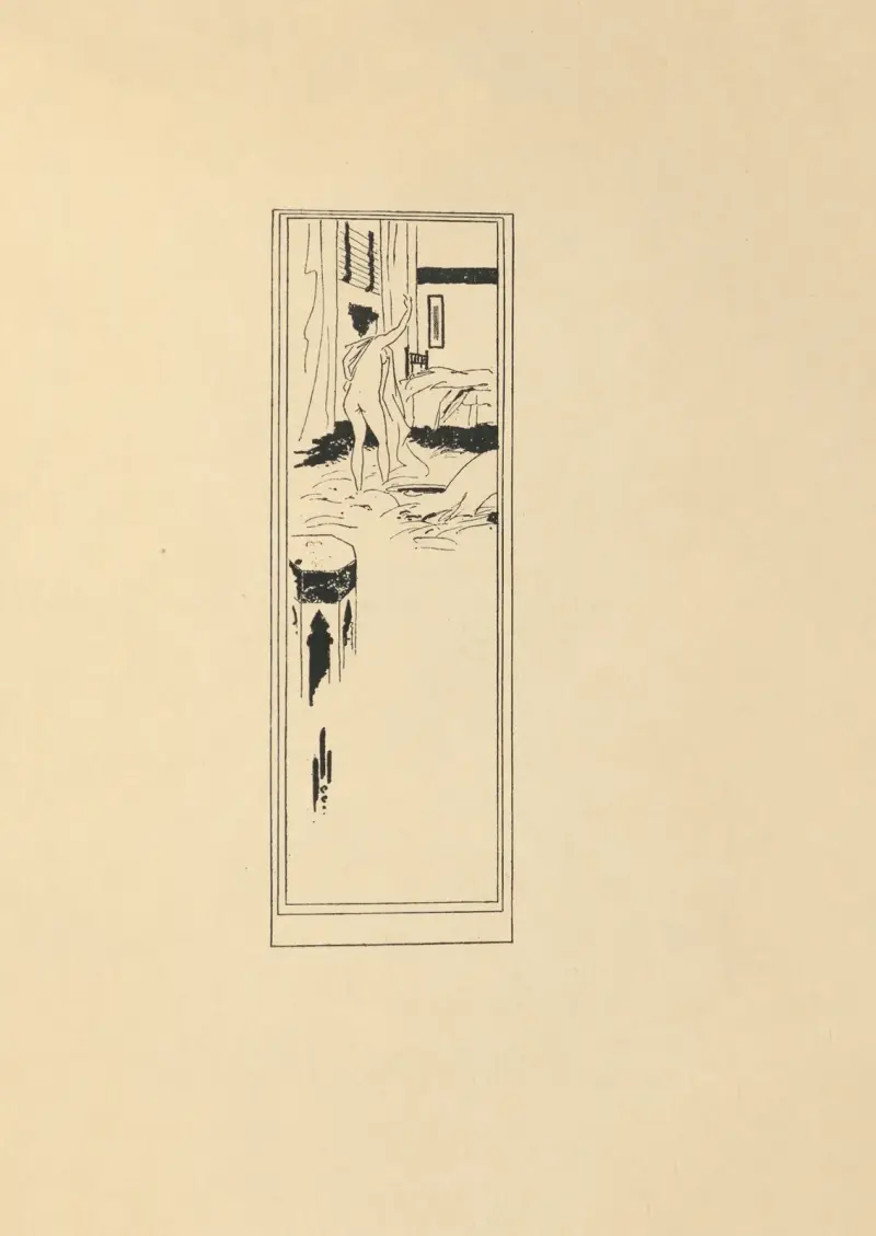 A Book Mark – nr 2 av Aubrey Vincent Beardsley