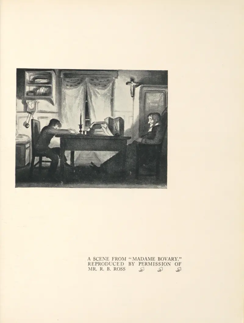 Eine Szene aus „Madame Bovary“ – Nr. 1 von Aubrey Vincent Beardsley